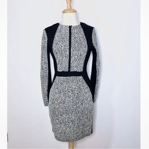 W.G.B. By Walter Baker Long Sleeve Knit Sheath Dress,  Size Small